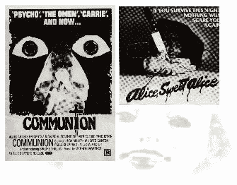 alternative posters for COMMUNION