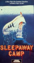 US video cover as SLEEPAWAY CAMP