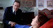 John Carradine pops in in his lunch hour to film his 'cameo' as a psychiatrist trying to help the troubled Lacey (Suzanna Love)