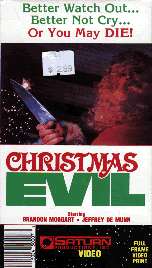 CHRISTMAS EVIL-SATURN US Video cover