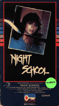 Cover for the Key Video release of the film under its US title NIGHT SCHOOL