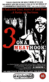 UK 3 ON A MEAT HOOK UK video cover (Exploited)