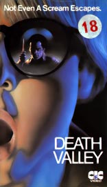 DEATH VALLEY (UK pre-cert video cover)