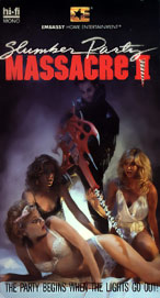 THE SLUMBER PARTY MASSACRE US video cover