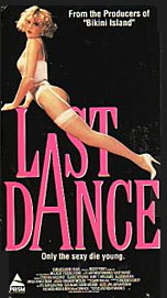 LAST DANCE - US VHS cover