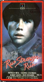 RUN STRANGER, RUN - US VHS cover
