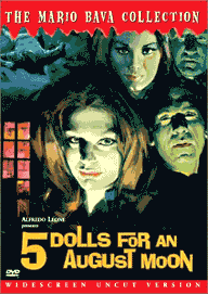 5 DOLLS FOR AN AUGUST MOON - DVD cover