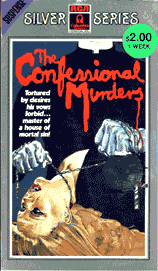 THE CONFESSIONAL MURDERS - Austalian VHS cover
