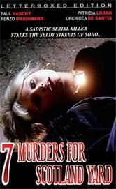 7 MURDERS FOR SCOTLAND YARD - US DVD cover