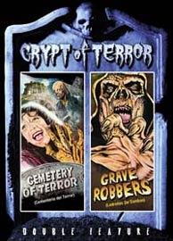 CEMETERY OF TERROR - US DVD cover