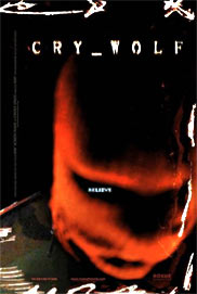 CRY WOLF theatrical poster