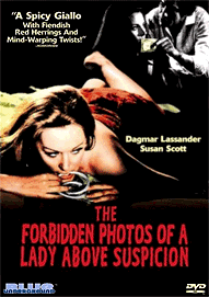 FORBIDDEN PHOTOS OF A LADY ABOVE SUSPICION US DVD cover