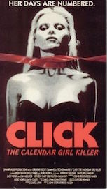 CLICK: CALENDAR GIRL KILLER VHS artwork