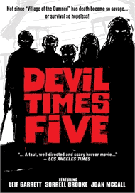 DEVIL TIMES FIVES - US DVD art
