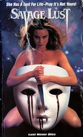 SAVAGE LUST VHS cover