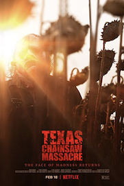 TEXAS CHAINSAW MASSACRE promotional poster