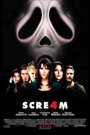 SCREAM 4 promo art