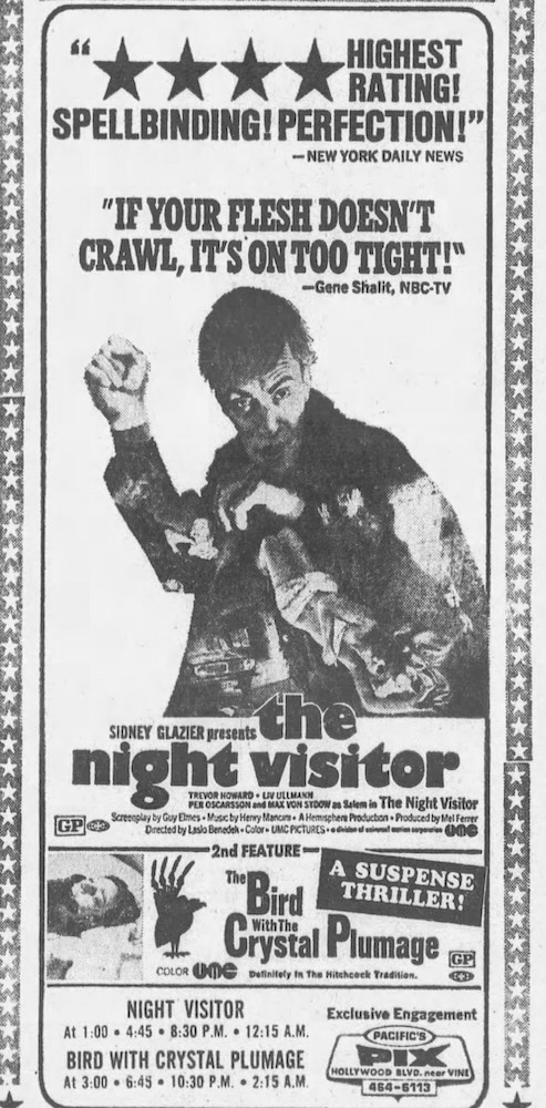 THE NIGHT VISITOR (1971)
