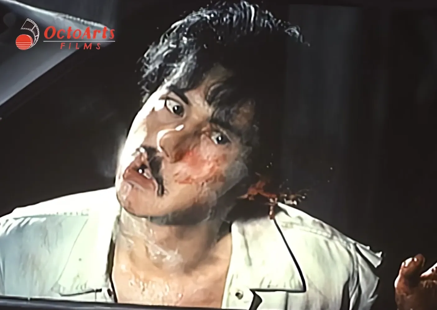 Filipino action star Ace Vergel plays the mad killer in mid-80s Filipino slasher movie INSANE aka BASAG ANG PULA.