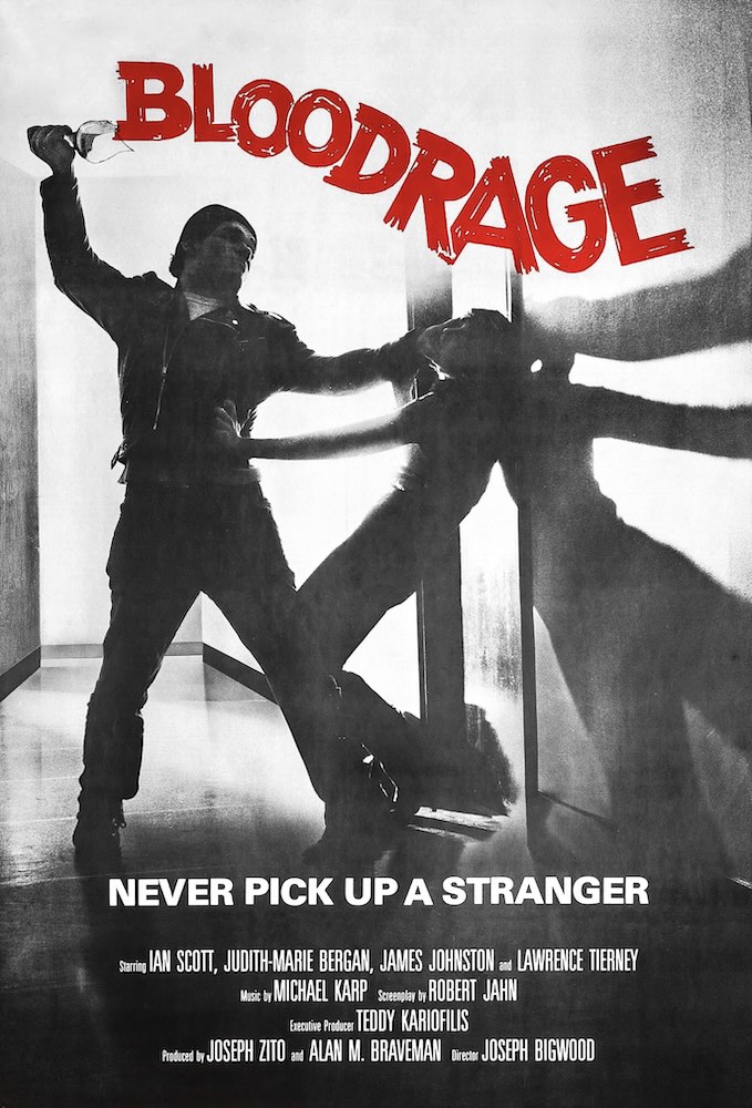 Bloodrage promotional artwork for sales at the Cannes Film Festival in 1980