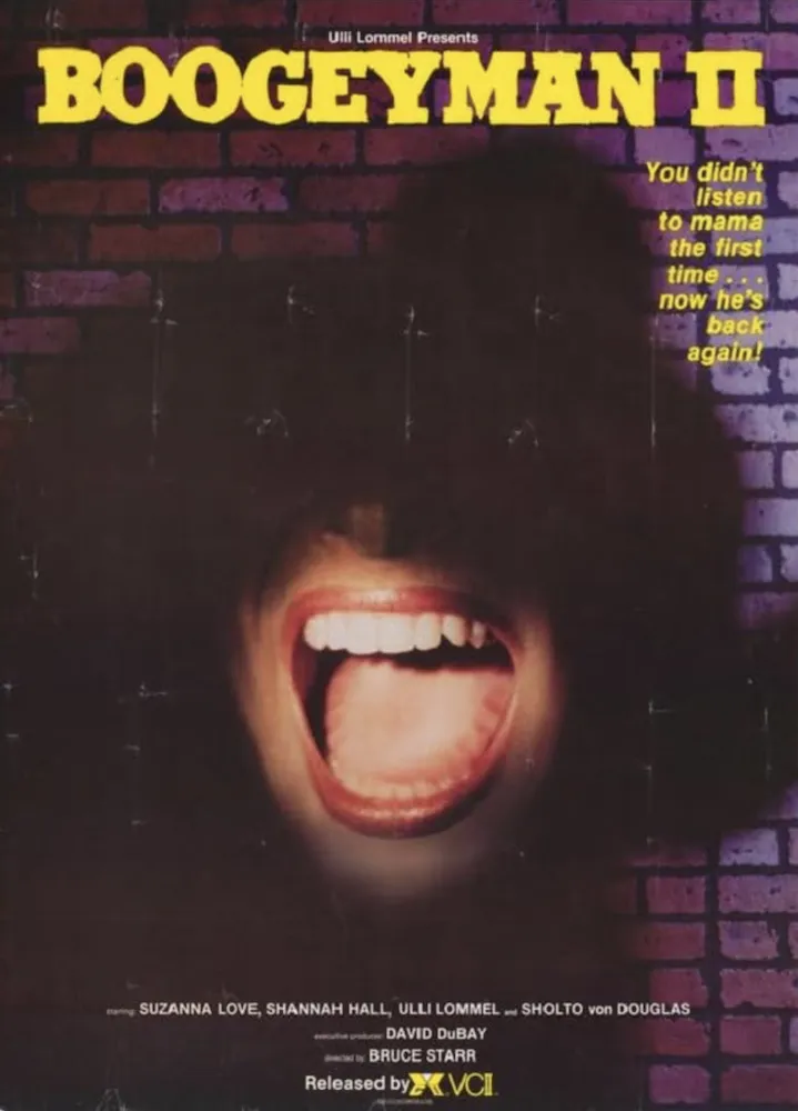 US video art for BOOGEYMAN II