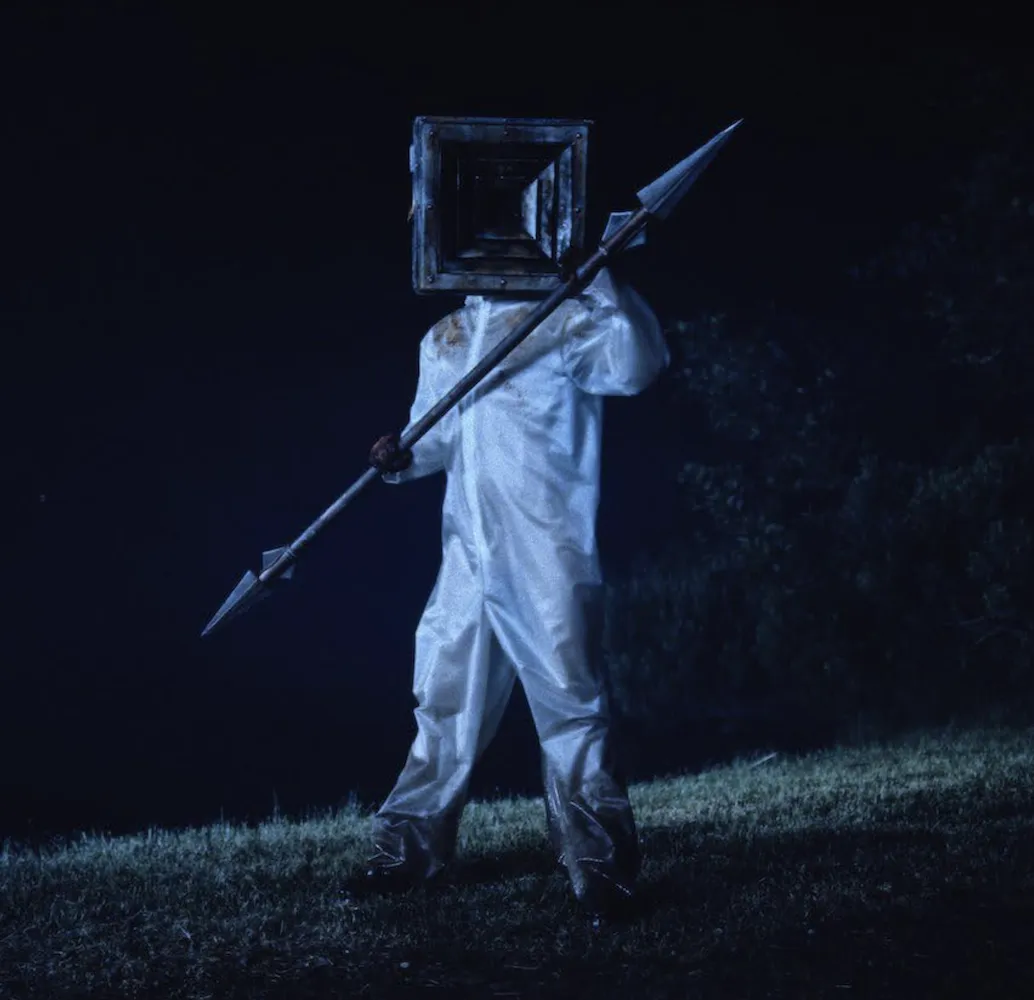Little Death stalks the campsite in TEENAGE SEX AND DEATH AT CAMP MIASMA (2026)