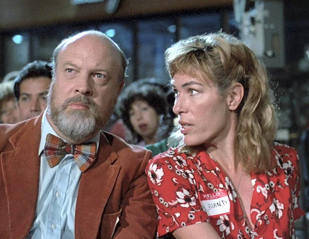 Mary Woronov and Paul Bartel recreating their poisonous characters from the notorious black comedy EATING RAOUL (1982)