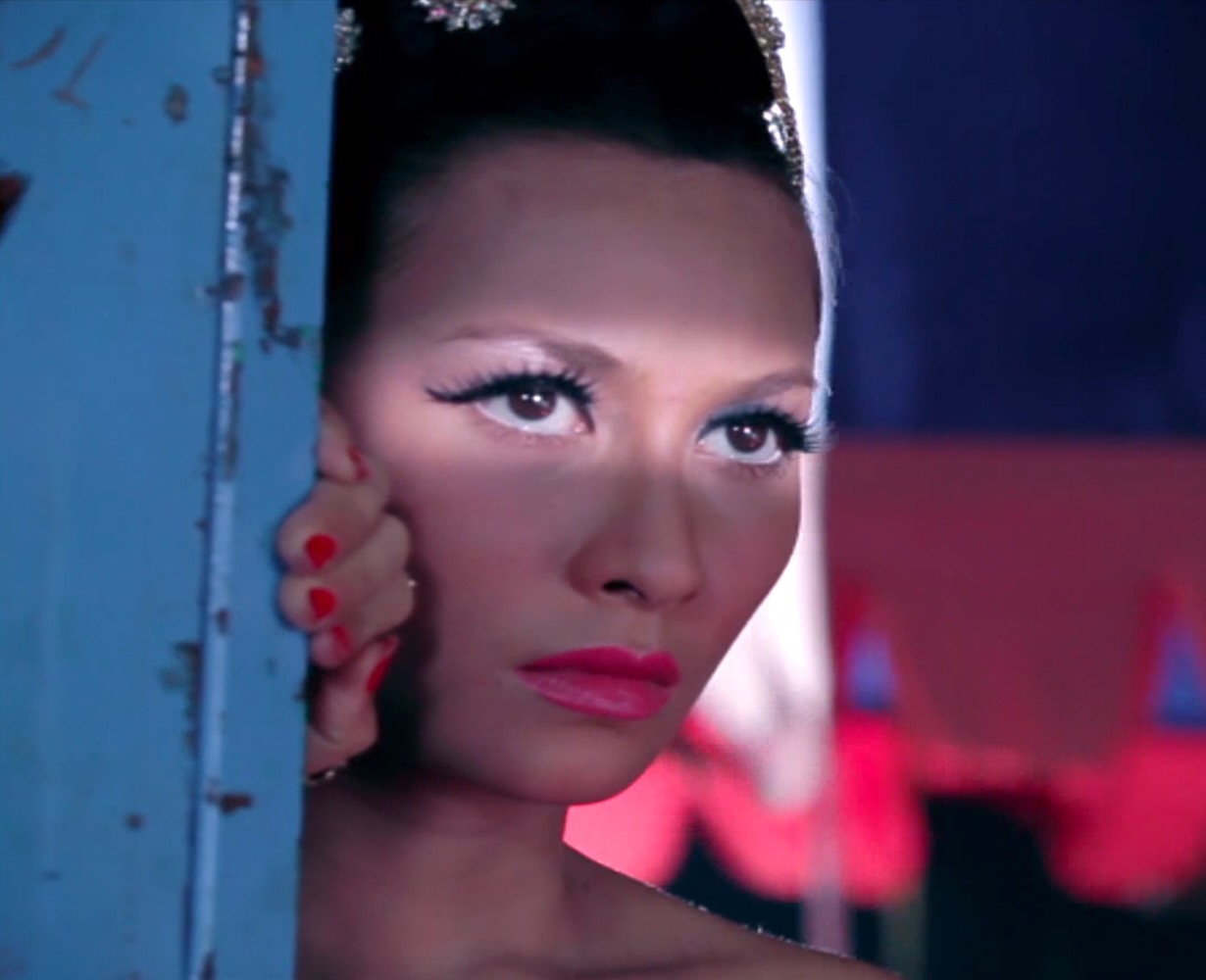 There is some evocative imagery in NIGHT MARKET HAUNTED HOUSE, but not much more