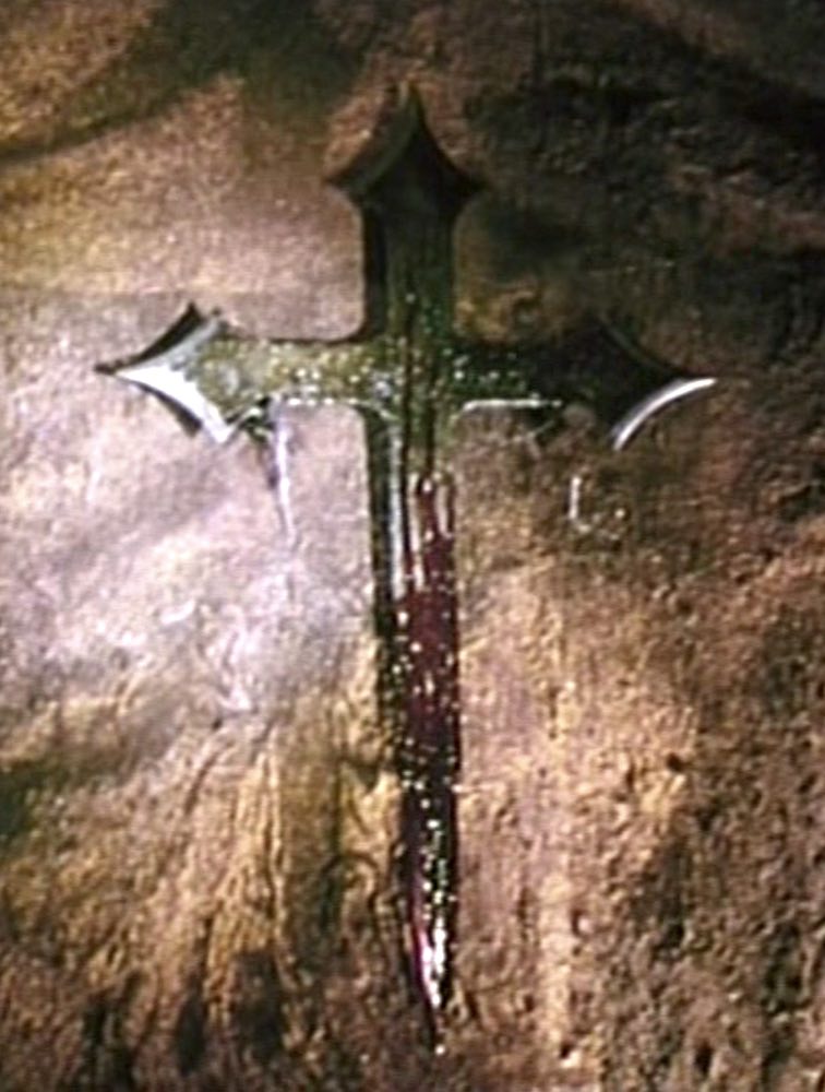 Unique slasher apparel in Clay Borris&apos; PROM NIGHT IV: DELIVER US FROM EVIL (1991)