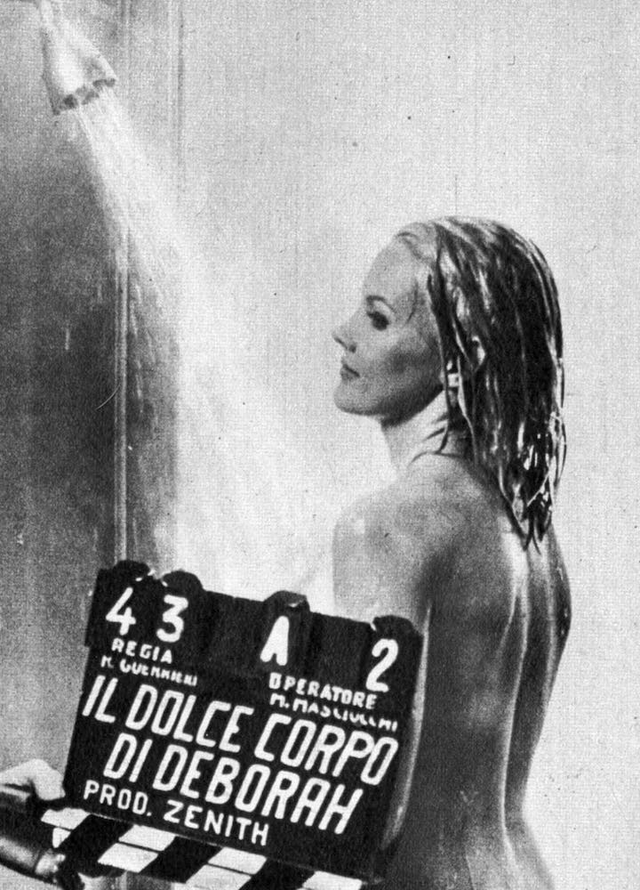 Carroll Baker&apos;s sex symbol status was exploited for all it was worth in THE SWEET BODY OF DEBORAH