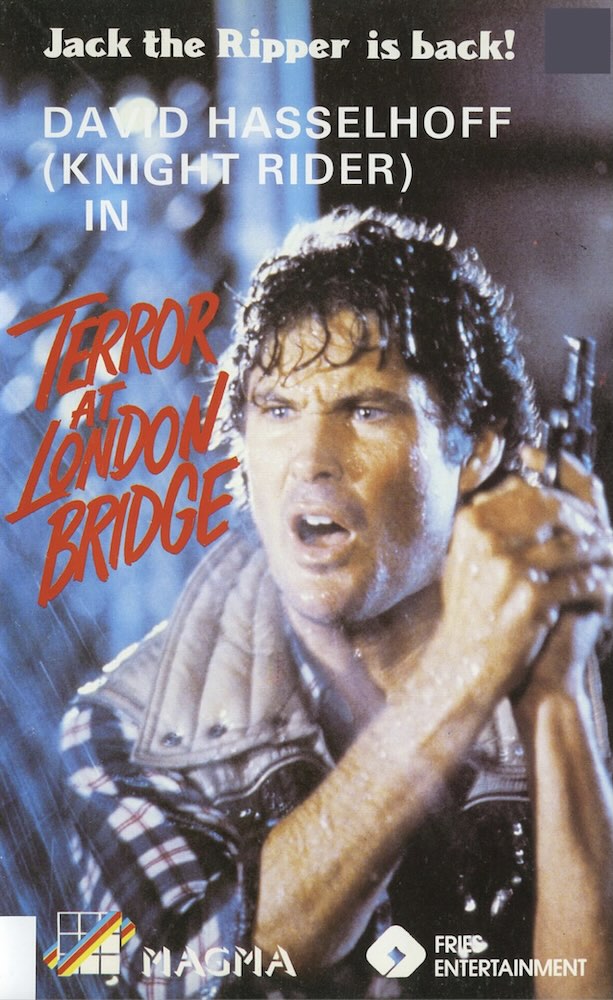 David Hasselhoff battles a freshy ressurected Jack the Ripper in TERROR AT LONDON BRIDGE