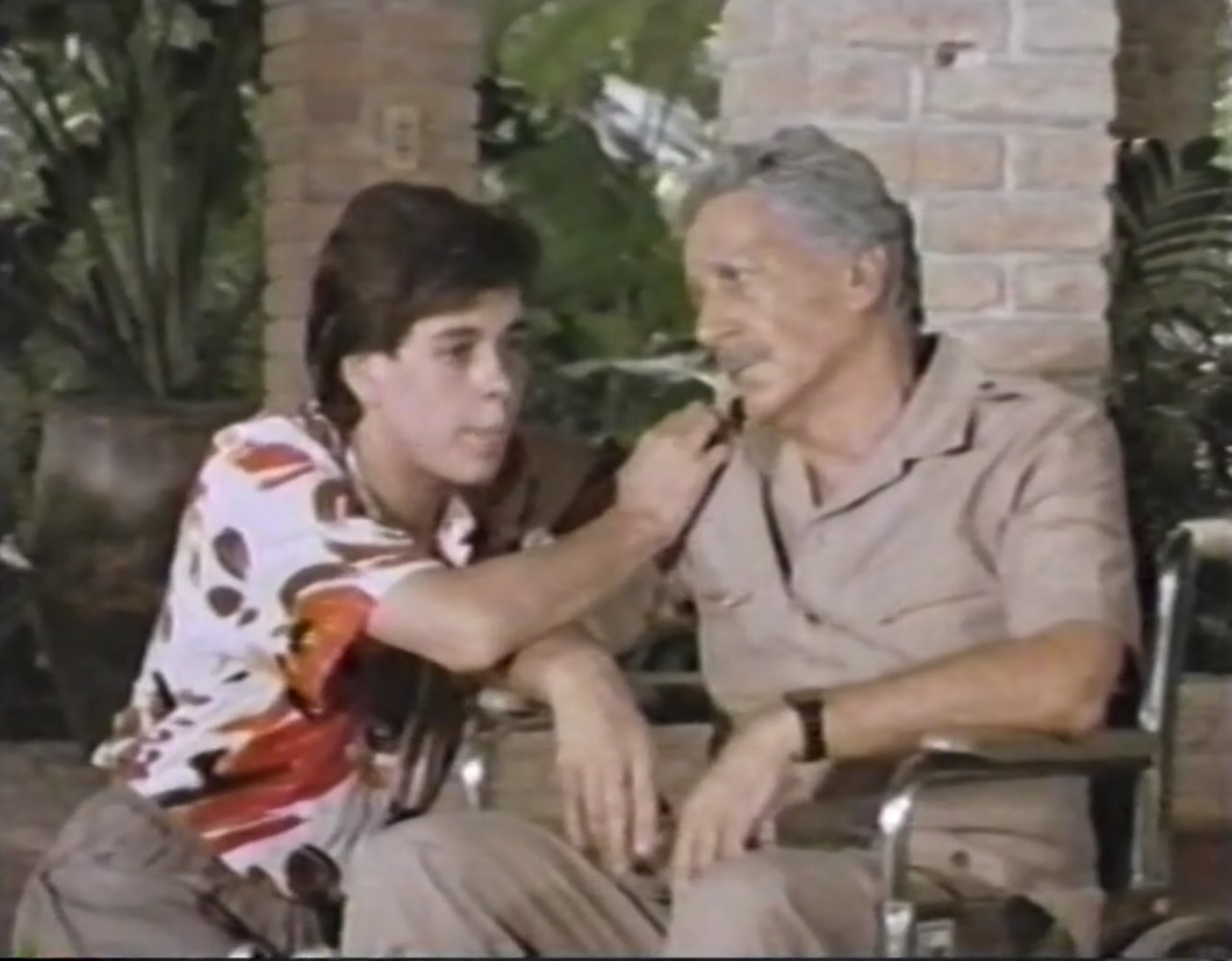 That wheelchair is planning a revenge!